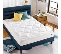 Zinus Cloud - Colchón de Espuma viscoelástica (140 x 190 cm, Altura de 20 cm, colchón en una Caja | Oeko-Tex, Blanco