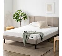 Zinus Colchón de 100 x 200 cm, dureza H3, Altura de 16 cm, Certificado Öko-Tex, colchón de Espuma Comfort Cut con Funda extraíble