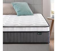 Zinus Colchón Híbrido Tight Top - Colchón 135x190 cm - Altura 25 cm - Muelles Ensacados y Espuma Viscoelástica - Colchón de Alta Transpirabilidad - óptimo para un Sueño Reparador