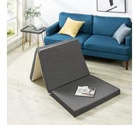 Zinus Colchón Plegable para Invitados - Colchón Individual Plegable Triple 60 x 195 cm - Altura del colchón de Invitados 7,6 cm - Colchón de Espuma para Cama de Invitados