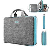 ZINZ 13 13.3 13.6 14 Pulgadas Maletín Mejorado con Funda para Portátil Delgado y Expandible Compatible con MacBook Air/Pro 13-14 M1 M2 M3 2021-2023 Pro/MAX,13.5 Surface Laptop 4/3,L02G02