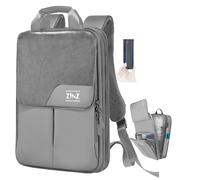 ZINZ 15.6" 16" 17" Mochila Delgada y Expandible para Computadora Portátil Mochila de Viaje para Negocios Mochila Impermeable para Hombres y Mujeres,G01Y01