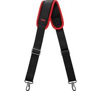 ZINZ 57" Correa de Hombro con Cojín Fijo Ultragrueso y Hebillas de Doble Equilibrio, Correa para el Hombro para Equipaje, Computadora, Cámara, Correas de Hombro Portatil (145 cm, Borde del vino)