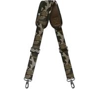 ZINZ 57" Correa de Hombro con Cojín Fijo Ultragrueso y Hebillas de Doble Equilibrio, Correa para el Hombro para Equipaje, Computadora, Cámara, Correas de Hombro Portatil (145cm,Camuflaje verde)