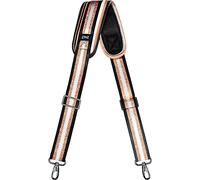 ZINZ 57" Correa de Hombro con Cojín Fijo Ultragrueso y Hebillas de Doble Equilibrio, Correa para Equipaje, Computadora, Cámara, Correas de Hombro Portátil (145cm, Oro Negro)