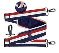 ZINZ 76" Correas de,Hombro con almohadilla transpirable fija ultra gruesa Correa ajustable para el hombro para trabajo pesado. para Equipaje, Computadora, Cámara, Portatilcon.Raya-BWR