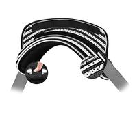 ZINZ Almohadilla de Correa de Hombro con Cojín Ultra Grueso para Bolso de Laptop Mensajero Recorrido Bolsa de Hombro Bandoleras, Más Larga, Antideslizante y Transpirable,Rayas Negras-Blancas