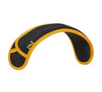 ZINZ Almohadilla Protectora Antideslizante y Acolchada para el Hombro la Correa de la Guitarra/Bolsas para Laptop/Mochila/Mensajero/bajo/cinturón de Seguridad del Coche - Negro Amarillo