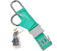 ZINZ Correa de Equipaje, Correa de Viaje Elástica con Dos Ganchos de Anillo y Hebilla, Accesorios de Viaje, Hace Que Tus Manos Estén Libres,Verde Claro/US