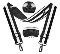 ZINZ Correa Universal para Bolso de 79.5" con Almohadilla Transpirable, Fija y Ajustable para Portátil, Cámara y Más,TW01B03