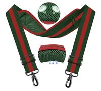 ZINZ Correa Universal para Bolso de 79.5" con Almohadilla Transpirable, Fija y Ajustable para Portátil, Cámara y Más,TW01B04