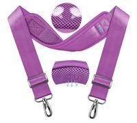 ZINZ Correa Universal para Bolso de 79.5" con Almohadilla Transpirable, Fija y Ajustable para Portátil, Cámara y Más,L01P01