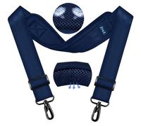 ZINZ Correa Universal para Bolso de 79.5" con Almohadilla Transpirable, Fija y Ajustable para Portátil, Cámara y Más,D01B01