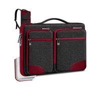 ZINZ Funda Protectora 360° para Portátil 17-17,3 Sleeve, Bolsa para Computadora Resistente al Agua y a los Golpes con Correas y Múltiples Bolsillos para la Mayoría de Portátiles de 17"-17,3",B01RD02