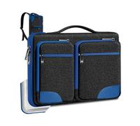 ZINZ Funda Protectora 360° para Portátiles 15" 15.6" 16" | Con Asa y Correas, Resistente al Agua, Compatible con MacBook Pro/Air 16/15", XPS 16" y la mayoría de Notebooks 15"-16"