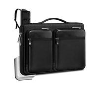 ZINZ Funda Protectora 360° para Portátiles 15" 15.6" 16" | Con Asa y Correas, Resistente al Agua, Compatible con MacBook Pro/Air 16/15", XPS 16" y la mayoría de Notebooks 15"-16"