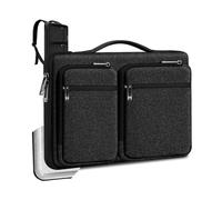 ZINZ Funda Protectora 360° para Portátiles 15" 15.6" 16" | Con Asa y Correas, Resistente al Agua, Compatible con MacBook Pro/Air 16/15", XPS 16" y la mayoría de Notebooks 15"-16"
