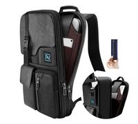 ZINZ Mochila Expandible 15-15,6-16 Pulgadas para Portátil, B01K01 | Mochila Ordenador con Múltiples Bolsillos, Mochila Antirrobo para Viaje para Hombre y Mujer