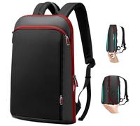 ZINZ Mochila para Portátil de 15" 15,6" 16", Delgada y Expandible, Antirrobo, para Viajes de Negocios, Mochila Multiusos de Gran Capacidad para Hombres y Mujeres,B01RD01