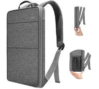 ZINZ Mochila para Portátil Delgada y Expandible, Resistente al Agua, Compatible con MacBook Pro 14" M4/M3/M2/M1, Mac Air/Pro 13,3", XPS 13 14 y la Mayoría de los Portátiles de 13"-14",G01Y01