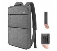 ZINZ Mochila para Portátil Delgada y Expandible, Resistente al Agua, Compatible con MacBook Pro 16" 2025-2019 M4 M3 M2 M1, Mac 15,4" y la Mayoría de los Portátiles de 15"-16",D01G02