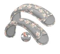 ZINZ - Pack de 2 Almohadillas universales para Hombros con cojín Ultra Grueso para Bolso, Equipaje, Bandolera, largas, Antideslizantes y Transpirables,Rosa Claro