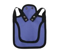 Ziociura Protector de Plumas para de, Protector para Espalda Y Costados, Ajustable, de Tela Oxford, Delantal para Gallinas de Exterior, Protector, PÚrpura