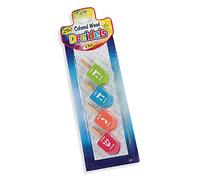 Zion Judaica Dreidels - Juego de Figuras de Madera (tamaño Mediano)