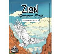 Zion National Park: Coloring Book (Color the Parks Coloring Books)
