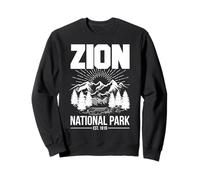 Zion National Park in Utah Women Men Hiking Lover Sudadera