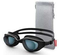 ZIONOR G7 Gafas de Natación Correctoras con Miopía Óptica y Visión Nocturna, Sin Fugas, Protección UV 100% para Hombres y Mujeres, Natadores Adultos (Dioptría de 2,0 a 7,0)