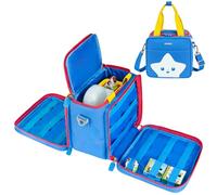 ZIOZERTT Funda de Transporte Compatible con Little Tikes Story Dream Machine Books Starter Set, Bolsa de Almacenamiento portátil para Libros de Cuentos y Personajes con asa y Correa para el Hombro