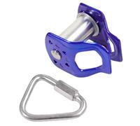 Zip Line Pulley | 8x6.5x6cm Easy Setup Heavy Duty Trolley Cable Carabiner | Adventure-Ready - For Age 5 Years and + Kids Outdoor Playground Fitness Equipment Backyard Obstacle Course Climbing