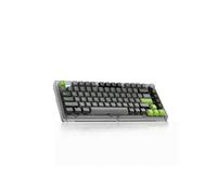 ZIPFORCE Wireless Mechanical Keyboard,81 Keys Hot Swappable Custom Keyboard with Knob,RGB Backlit,2.4GHz/USB-C/BT5.0 Mechanical Gaming Keyboards, PBT Keycaps, 100 Million Keystroke Lifespan