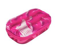 ZIPIT Caja de lápices Ondulada para, Formas Rosas, Wavy Pencil Box, Ondulado