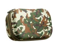ZIPIT Colorz - Estuche para lápices de 3 Anillas para niños y niñas, Verde Camuflaje, Pencil Box, Caja de lápices