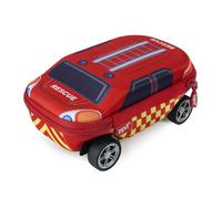 ZIPIT Estuche de Lápices Camión de Bomberos/Cartuchera de Gran Capacidad/Portatodo para la Escuela