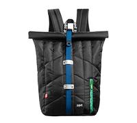 ZIPIT Mochila Puffer Premium, negro/azul, 40 cm, Mochila infantil