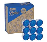 Ziploc - Bolsas de aperitivos con tecnología Grip 'n Seal, ideales para guardar galletas