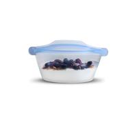 Ziploc Endurables Contenedor mediano, 4 tazas, bolsas de silicona reutilizables y contenedores de preparación de alimentos para congelador, horno y microondas, apto para lavavajillas