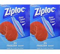 Ziploc Heavy Duty fácil de abrir Quart bolsas de congelación