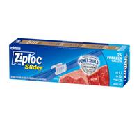 Ziploc Slider Freezer Bags with New Power Shield Technology, Gallon, 24 Count