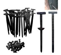 Ziplock Pro Cable Ties, Zip Lock Pro Cables Ties, Nylon Universal Cable Tie Buckle, Multipurpos Heavy Duty Self-Locking Nylon Zip Ties Holder, for Car Repair, Home (200Pcs)