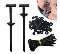 Ziplock Pro Cable Ties, Ziplock Pro Cables Ties, Heavy Duty Self-Locking Nylon Universal Cable Zip Tie Buckle, Reusable Multipurpose Fastening Tool for Home, Office, Cords, Car & Outdoor (50Pcs)