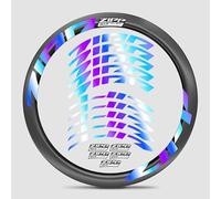 Zipp Firecrest 303 - Kit de calcomanías de carbono para rueda de bicicleta de carretera, colores vivos, resistente a los arañazos, corte de precisión, protección UV (colores electroforéticos