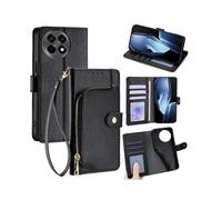 Zipper Bag Leather Phone Case for OnePlus Ace 5 / 5 Pro