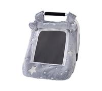 Zipper Cotton Breathable Mesh Stroller Zipper Stroller Protection Net | plush car seat canopy, breathable and insect-proofBaby car seat cover, carrier cover with zippered viewing window
