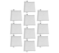 Zipper Document Pouch Set of 10 Waterproof and Tear Resistant A5 Size for