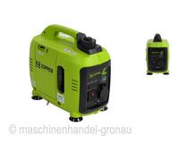 ZIPPER ZI-STE1000INV Generador Inverter Gasolina 800W/1000W, 230V, Salida AC/DC, 1.55L, 9.9kg, Portátil, Incluye Asa, Negro/Verde