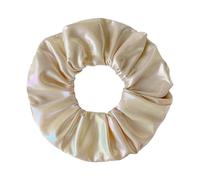 Zipper Pocket Hair Scrunchies, Soft Elastic Hair Tie, Functional And Cute Hairtie Accessory With Hidden Compartment for Women Girls Friends Sisters Mothers Thin Fine Curly Strands